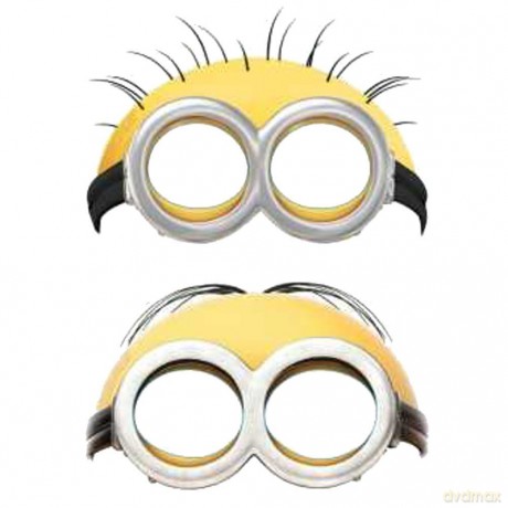 Minionki Maski na Twarz (6 sztuk) [ZABAWKA]