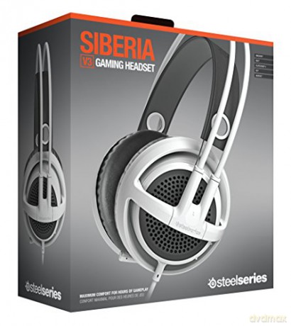 Słuchawki nauszne SteelSeries Siberia V3 (białe)