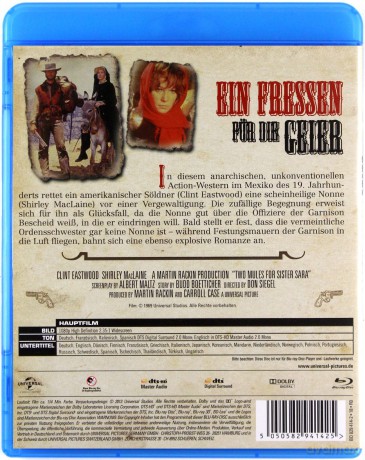 Dwa muły dla siostry Sary [Blu-Ray]