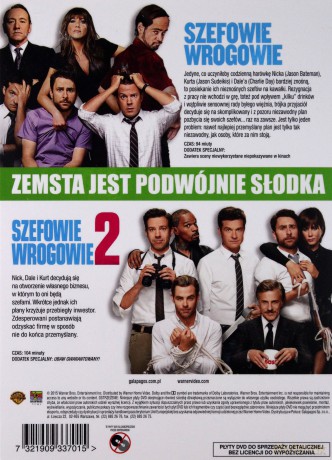 Szefowie Wrogowie Pakiet 2 Filmów [2DVD]
