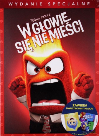 W głowie się nie mieści (wydanie specjalne z plakatem - Gniew) [DVD]