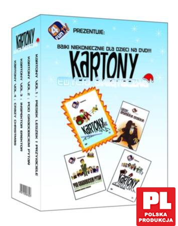 Kartony BOX wydanie świąteczne [4DVD]