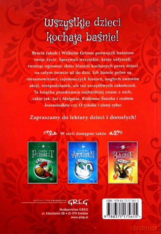 Baśnie - Jakub i Wilhelm Grimm [KSIĄŻKA]