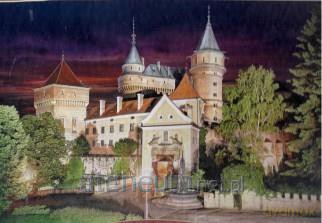 CASTOR 1000 el. Zamek Bojnice nocą [PUZZLE]