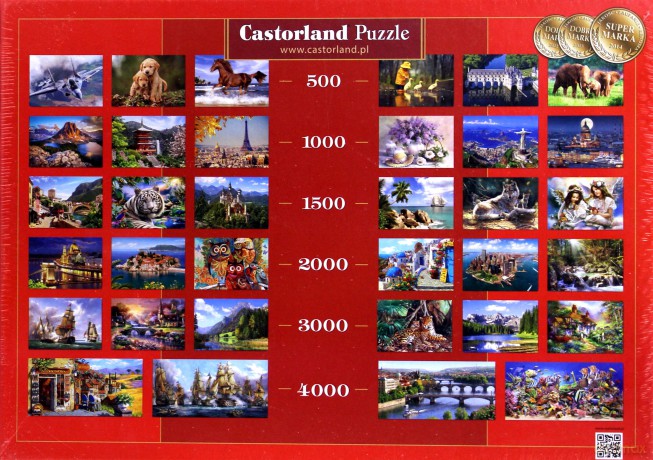 CASTOR 1000 el. Zamek Bojnice nocą [PUZZLE]
