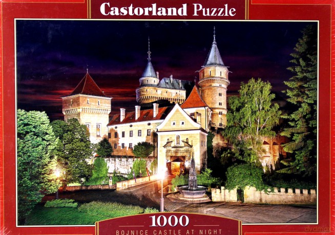 CASTOR 1000 el. Zamek Bojnice nocą [PUZZLE]