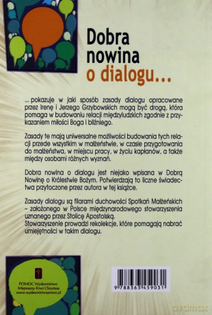 Dobra nowina o dialogu - Jerzy Grzybowski [KSIĄŻKA]