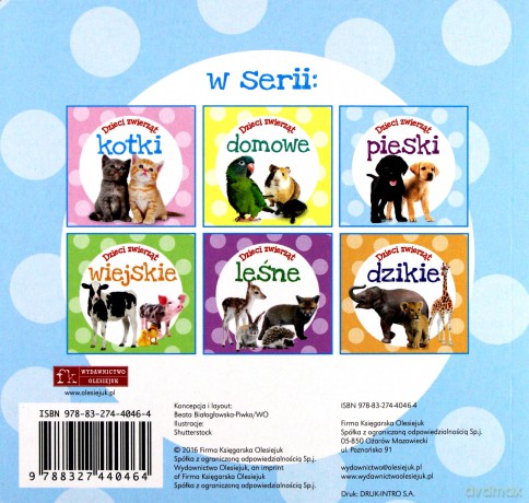 Dzieci zwierząt - pieski [KSIĄŻKA]