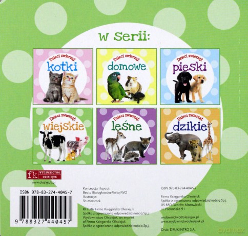 Dzieci zwierząt - wiejskie [KSIĄŻKA]