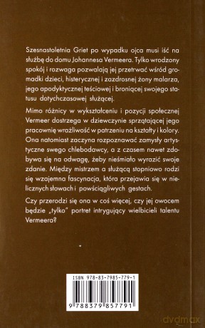 Dziewczyna z perłą - Tracy Chevalier [KSIĄŻKA]
