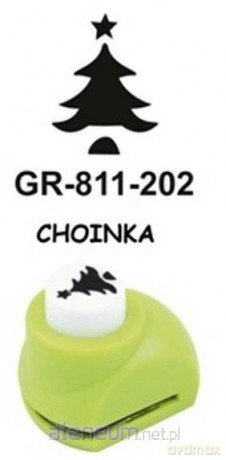 Dziurkacz ozdobny mały 1,8 cm Choinka