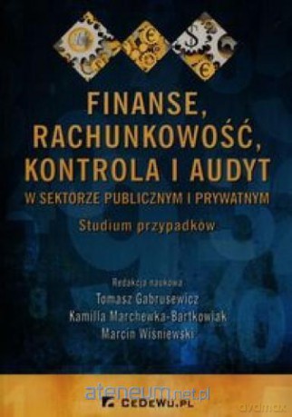 Finanse rachunkowość kontrola i audyt w sektorze publicznym i prywatnym [KSIĄŻKA]