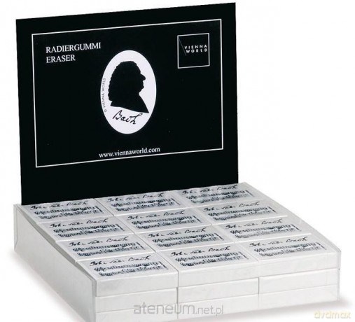 Gumka z motywem nut Bacha (36 szt)