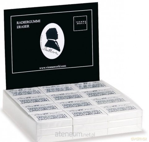Gumka z motywem nut Beethovena (36 szt)
