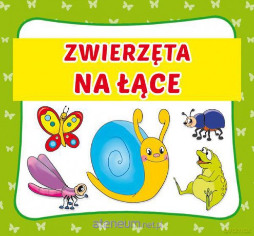 Harmonijka mała. Zwierzęta na łące [KSIĄŻKA]