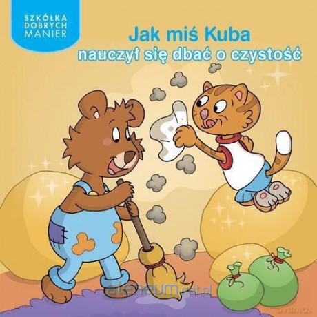 Jak miś Kuba nauczył się dbać o czystość - Adrienne Heymans [KSIĄŻKA]