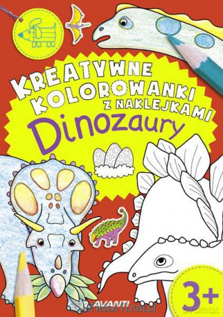 Kreatywne kolorowanki. Dinozaury [KSIĄŻKA]