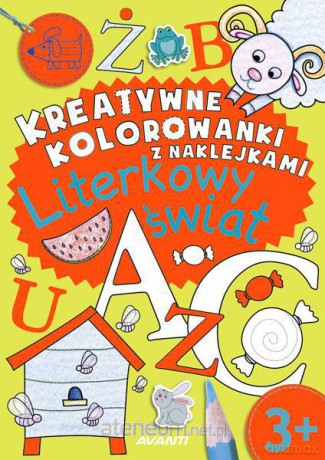 Kreatywne kolorowanki. Literkowy świat [KSIĄŻKA]