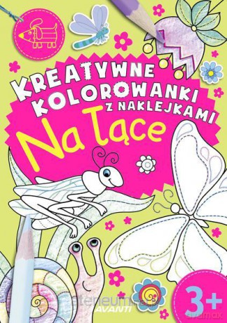 Kreatywne kolorowanki. Na łące [KSIĄŻKA]