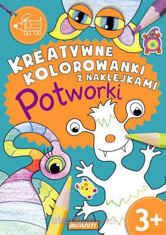 Kreatywne kolorowanki. Potworki [KSIĄŻKA]