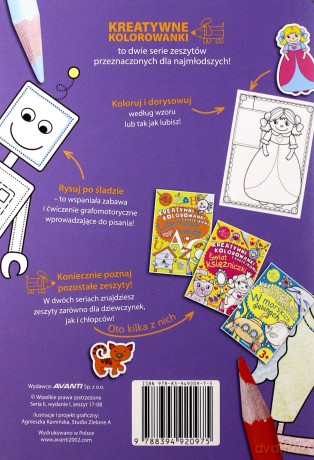 Kreatywne kolorowanki. Świat zabawek [KSIĄŻKA]