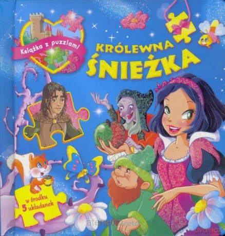 Książka z puzzlami. Królewna Śnieżka [KSIĄŻKA]+[PUZZLE]