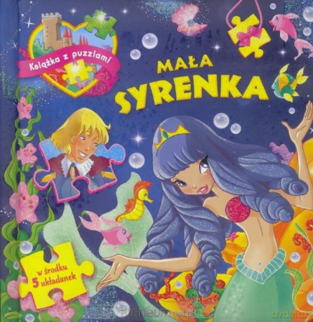 Książka z puzzlami. Mała Syrenka [KSIĄŻKA]+[PUZZLE]