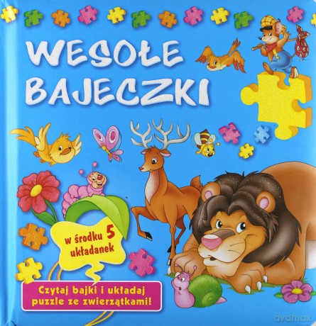 Książka z puzzlami. Wesołe Bajeczki [KSIĄŻKA]+[PUZZLE]