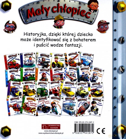 Mały chłopiec. Samochód elektryczny Antka - Emilie Beaumont, Nathalie Belineau [KSIĄŻKA]