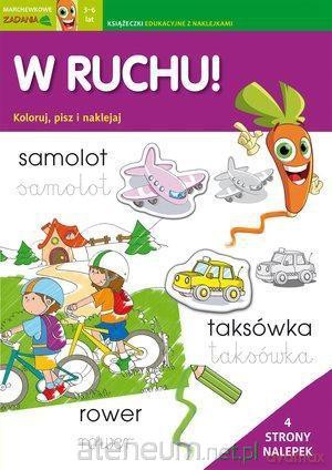 Marchewkowe zadania 3-6 lat. W ruchu! [KSIĄŻKA]
