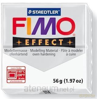 Masa Fimo Effect 56 g 014 biały przezroczysty