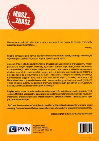 Matematyka. Od podstaw do elementów matematyki wyższej - Sławomir Turek, Aleksander Błaszczyk [KSIĄŻKA]