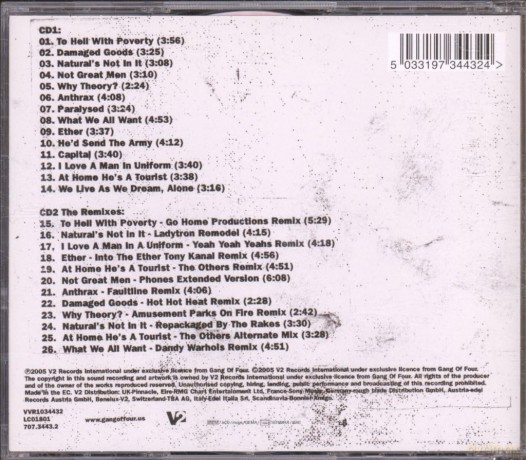 Gang Of Four: Return The Gift [2CD]