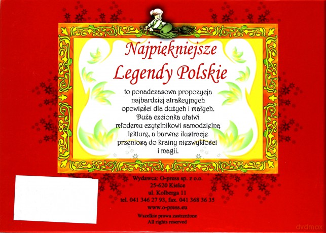 Najpiękniejsze Legendy Polskie [KSIĄŻKA]