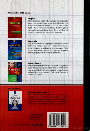 Nowe dyktanda Szkoła Podstawowa 1-3 [KSIĄŻKA]
