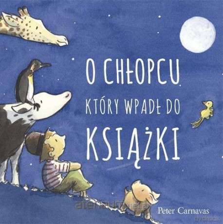 O chłopcu, który wpadł do książki - Peter Carnavas [KSIĄŻKA]