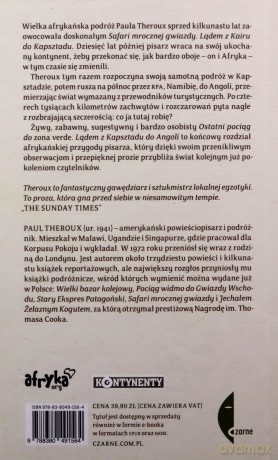 Ostatni pociąg do zona verde - Paul Theroux [KSIĄŻKA]
