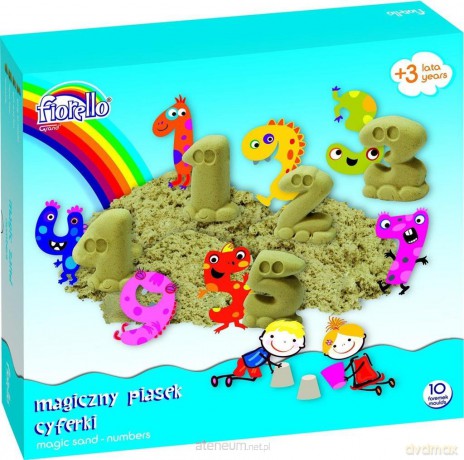 Piasek magiczny 600 g Cyferki