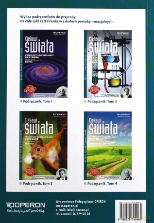 Przyroda LO cz. 4 Geografia Ciekawi świata Podręcznik [KSIĄŻKA]