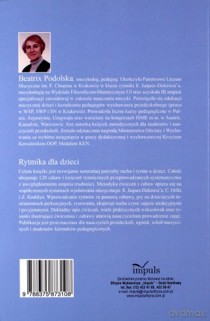 Rytmika dla dzieci - Beatrix Podolska [KSIĄŻKA]