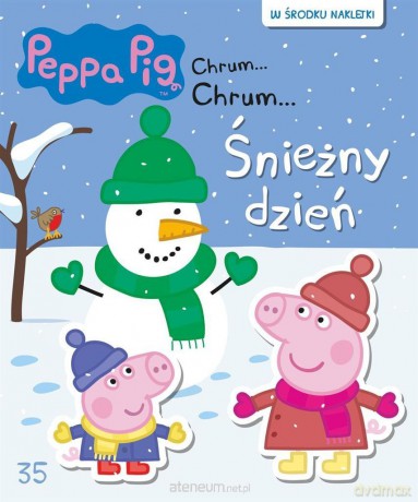 Świnka Peppa. Chrum Chrum 35. Śnieżny dzień [KSIĄŻKA]