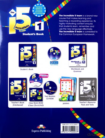 The Incredible 5 Team 1 podręcznik + kod i-ebook [KSIĄŻKA]
