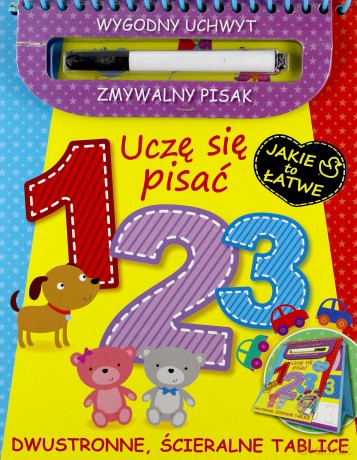 Uczę się pisać 1, 2, 3 [KSIĄŻKA]