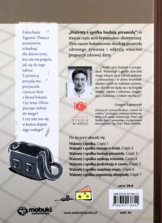 Walenty i spółka budują piramidę. Krym. diet. cz.3 - Monika Oworuszko, Małgorzata Banaś-Domińska [KSIĄŻKA]