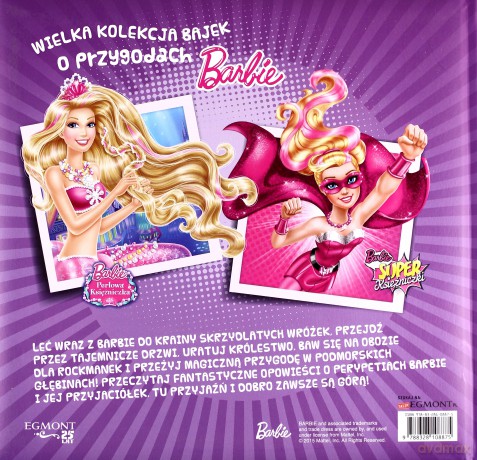 Wielka kolekcja bajek o przygodach Barbie [KSIĄŻKA]