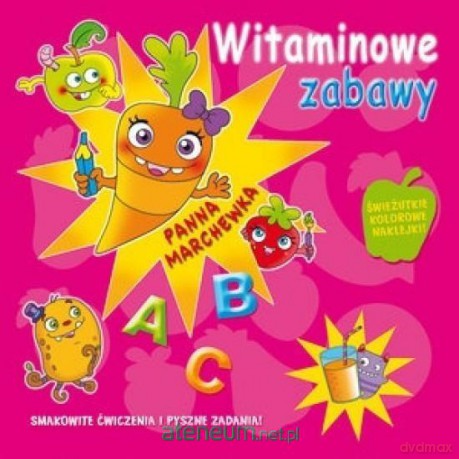 Witaminowe zabawy. Panna Marchewka [KSIĄŻKA]