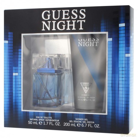 Guess Night for Men Zestaw Woda toaletowa 50 ml spray + żel pod prysznic 200 ml