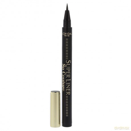 Loreal Super Liner So Couture Waterproof Eyeliner 5 g- Czarny