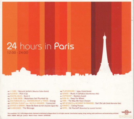 Various Artists: 24 Hours In Paris [2CD]