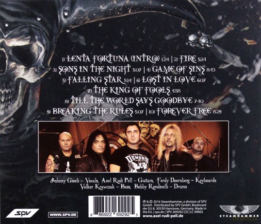 Axel Rudi Pell: Game Of Sins [CD]